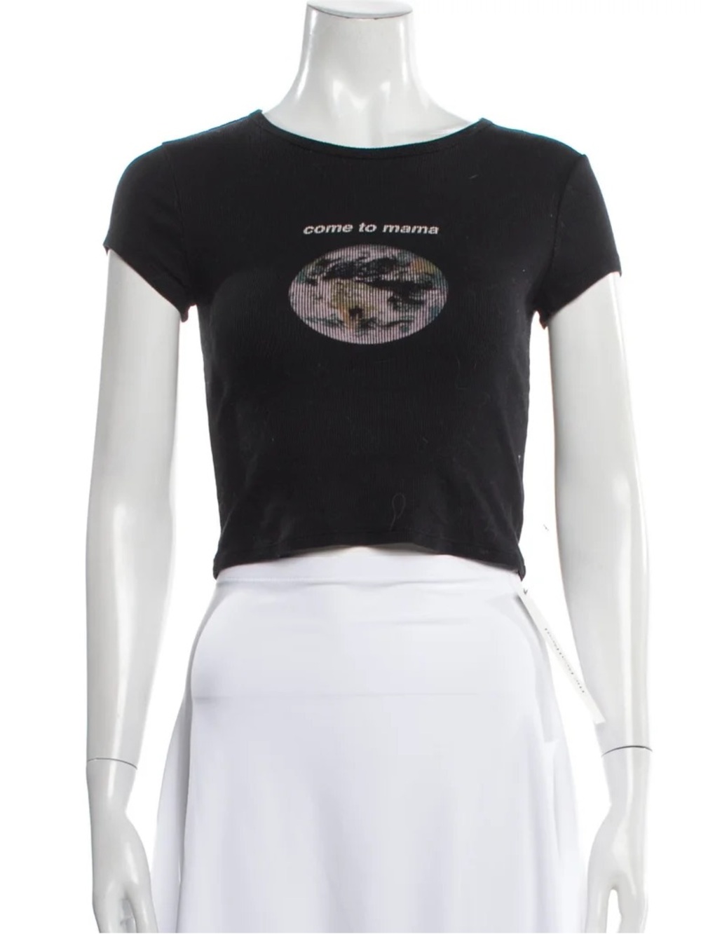 Reformation Muse Tee Earth Lover Black S - Picture 10 of 11